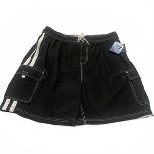 Kanu Surf Men's Size 3XL Swim Trunks Black Inner Lining